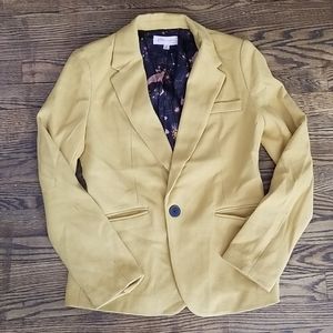 Philosophy Yellow Blazer Size 2